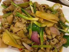 姜葱炒鹅肠-大唐靓汤江门私房菜(景田店)
