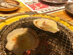 招牌芝士扇贝-青瓦炭韩潮烤肉(花园道店)