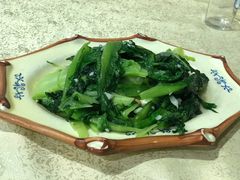 蒜蓉炒油麦菜-标记美食新鲜猪杂(兴南大道店)