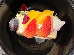 草莓慕斯-花园饭店-西餐厅