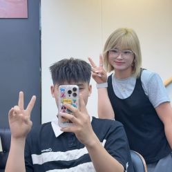 -藤野造型专业烫染接发