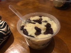 热红豆豆花-黄小姐冰爽四果汤