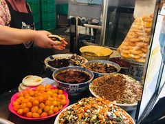 -清真马乐贝腊牛肉蛋黄菜夹馍(马蓉洒金桥店)