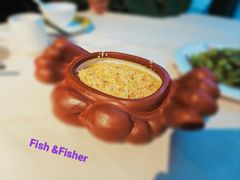 清炒蟹粉-功德林(南京西路店)