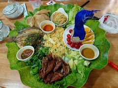 -沐毫傣泐云南菜孔雀宴•手抓饭傣味烧烤(曼听店)