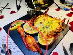 芝士焗龙虾-The V泽惟·低温慢煮料理