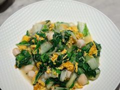 崂山小白菜炒扇贝柱-单家老院·院子里的青岛菜(沙子口店)