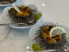 黄金海胆刺身-皇朝海鲜酒店