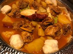 沙湾原始大盘鸡-丝路金桃·新疆菜(徐汇店)