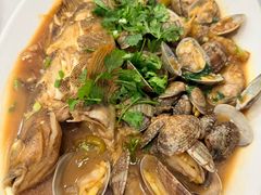 黄鱼茄子炖蚬子-小郭私房菜·海肠捞饭(学士街店)