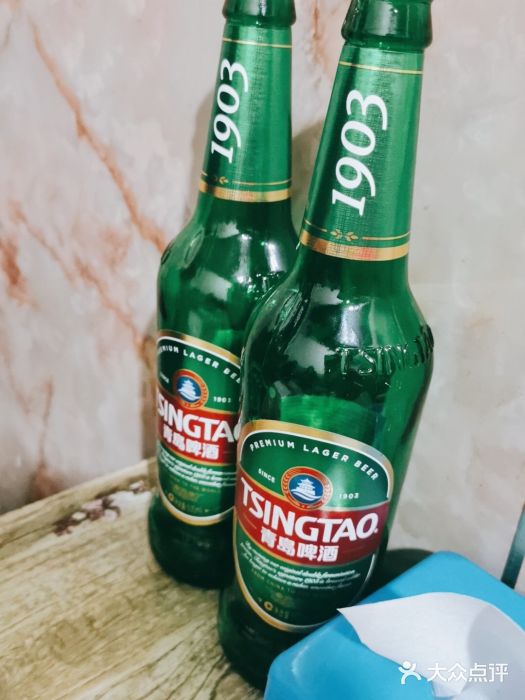 小红桶烧烤(烟台芝罘医院总店)青岛1903啤酒图片