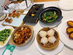蒜蓉鸡毛菜-时间里·新派粤菜(远洋店)
