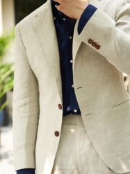 -怒马会 全麻衬西装高级定制