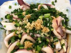 葱油鱿鱼-老杨饭店(万科里店)