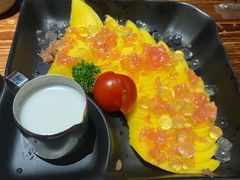海风啵啵芒沙拉-小川洋风料理(街道口店)