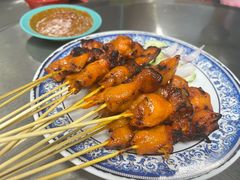 沙爹鸡肉串-黄亚华小食店(Jalan Alor)