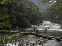 -小七孔景区-六十八级跌水瀑布