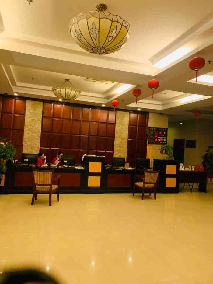 横店影视城长征宾馆-"跟团去到的,门口是个接待处,里面像是民居.