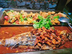 鸳鸯烤鱼-探炉·香辣豆花烤鱼(雄峰城店)