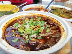 砂锅毛血-月圆霖特色农家乐