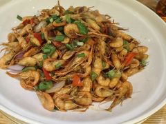 油爆河虾-鸿运楼·舌尖上的徽菜