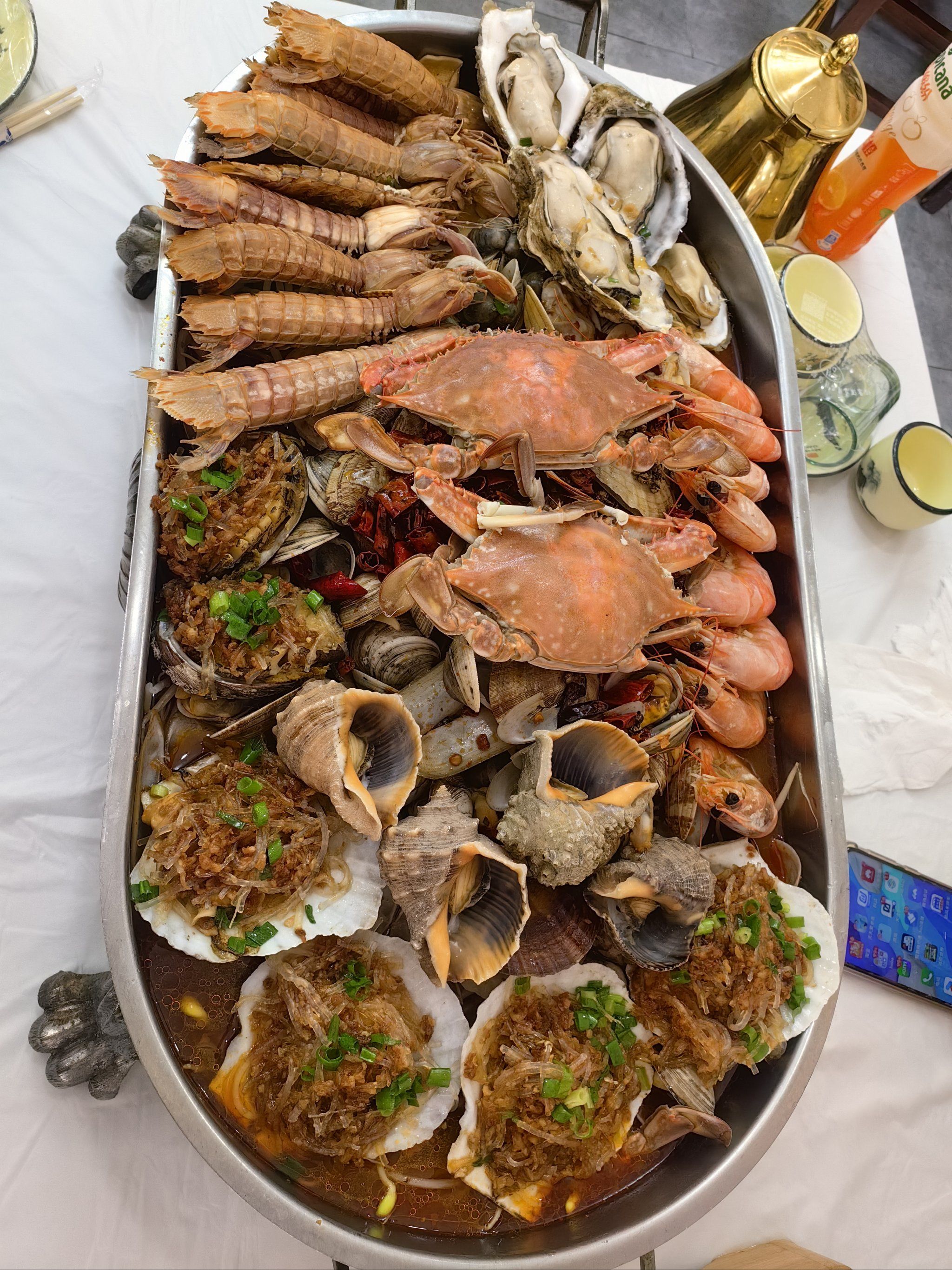 这次带着孩子一起尝尝北塘老民乐.海鲜新鲜,服务热情