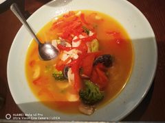 吴韵上汤西兰花-绿茶餐厅(松江万达店)