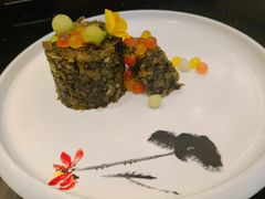 青腌菜毛豆子-明翠湖品·湖景餐厅