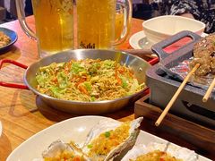 生蚝-路边摊小炉子烧烤