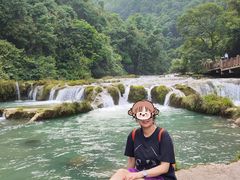 -小七孔景区-六十八级跌水瀑布