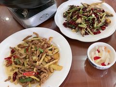 野笋炒腊肉-漁耕小厨农家院(武当山店)
