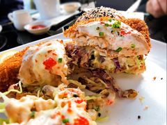 香炸鱼扒汉堡-Lets burger非常汉堡·环球风味(蓝色港湾店)