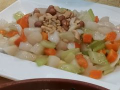 鲜莲子百合炒五仁丁-汇景花园酒家(基立下道店)