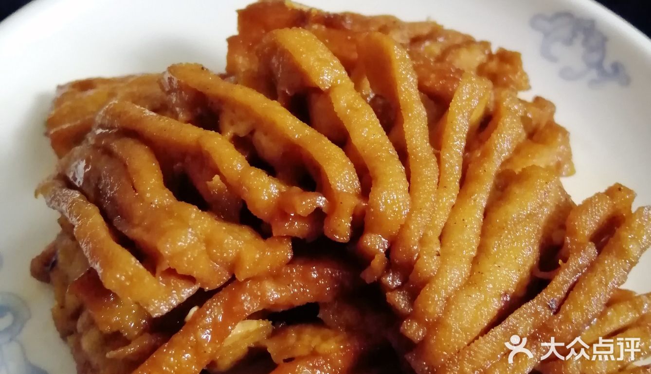 回味儿时街头小吃~香辣兰花干