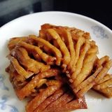 回味儿时街头小吃~香辣兰花干