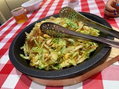 铁板包菜炒粉丝-西贝莜面村(上海百联西郊店)