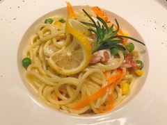 法式奶油培根意面-吃饼人西餐(南开店)