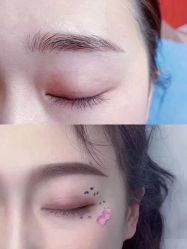 -西施无菌半永久纹绣眉眼影唇轻增发纹发际线