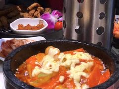 石锅芝士年糕-韩宫宴烤肉·料理(苏州中心店)