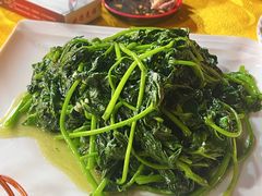 蒜蓉炒番薯叶-顺德新鲜猪杂粥(第九分店)