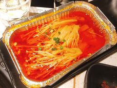 锡纸金针菇-京韵胡同·酱香羊蝎子火锅涮肉(长寿路店)