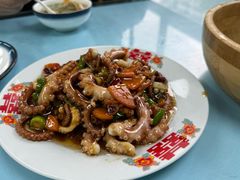 大葱拌八爪鱼-崴海渔村(虹梅路店)