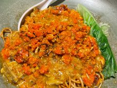 蟹黄金拌面-蟹黄鱼·深夜面馆(巨鹿路店)