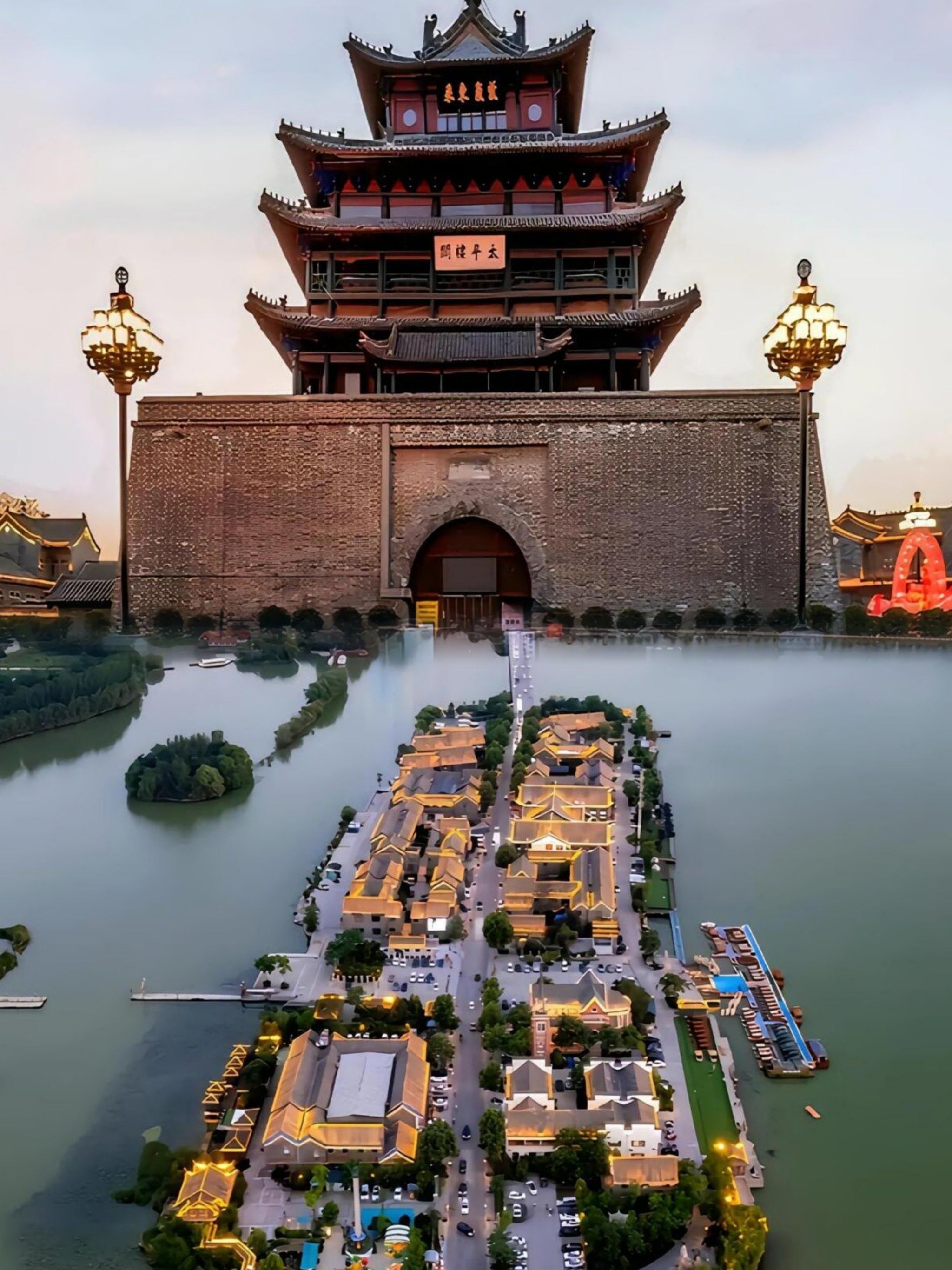 古风建筑韵,一座水上古都