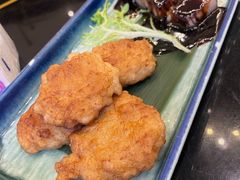 秘制叉烧拼墨鱼饼-常来小聚·广州非遗传承餐厅(高德置地店)