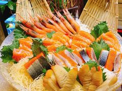 三文鱼刺身-新发展亚太JW万豪酒店·福苑咖啡厅