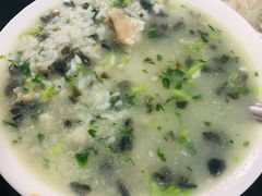 皮蛋黄鱼粥-旧款宁波饭店(华敏世纪广场店)