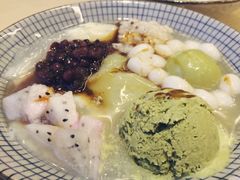抹茶白玉赤豆碗-半饱日式甜品(ifs国际金融店)