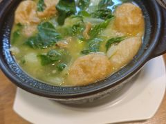 油渣青菜煲-品大三·经典淮扬菜(大行宫店)