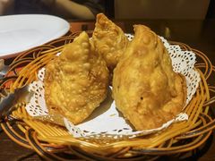 薯茸青豆炸三角-Bombay Grill印度餐厅